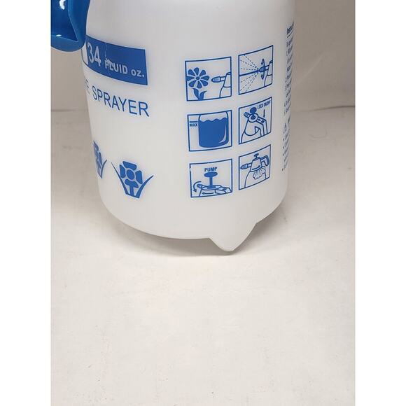 True Living 1 Liter Pump Pressure Sprayer - Blue/White - NEW - Picture 5 of 6